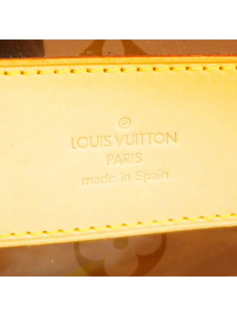 Louis Vuitton Tote Monogram Vinyl Caba Cruise Brown